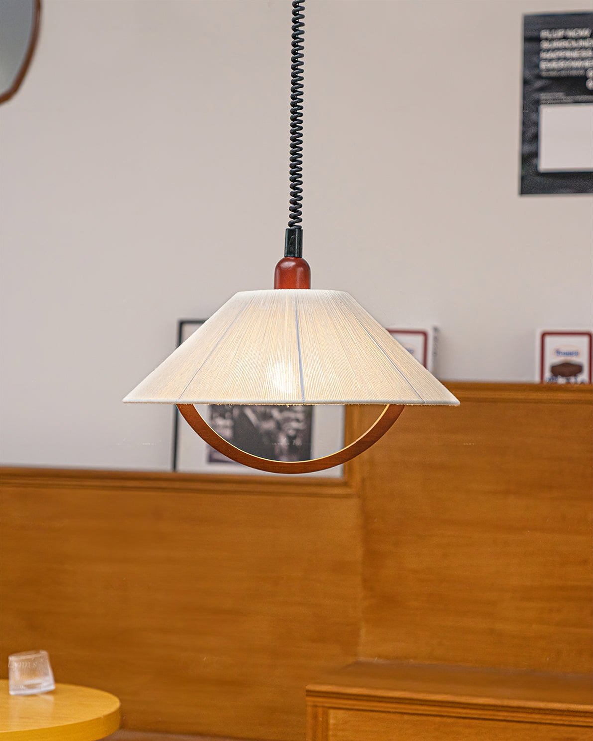 Haldenara Hemp Rope Pendant Light-Moonnatur
