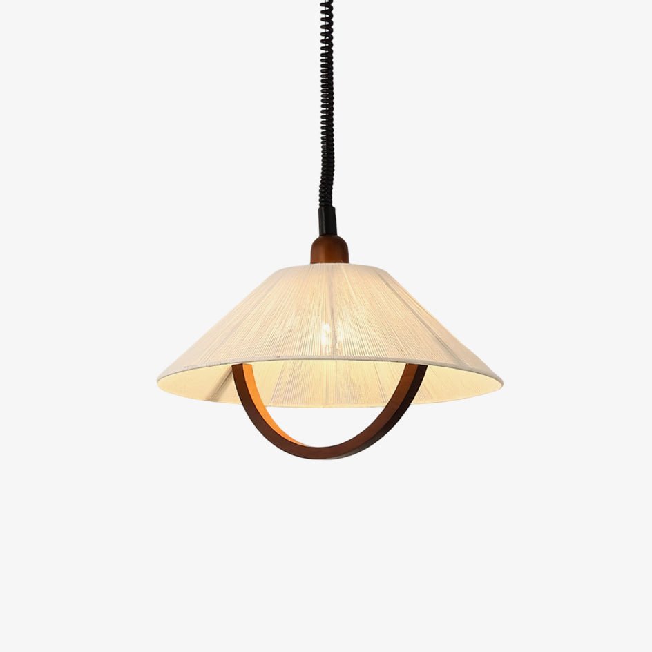 Haldenara Hemp Rope Pendant Light-Moonnatur