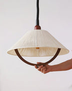 Haldenara Hemp Rope Pendant Light-Moonnatur