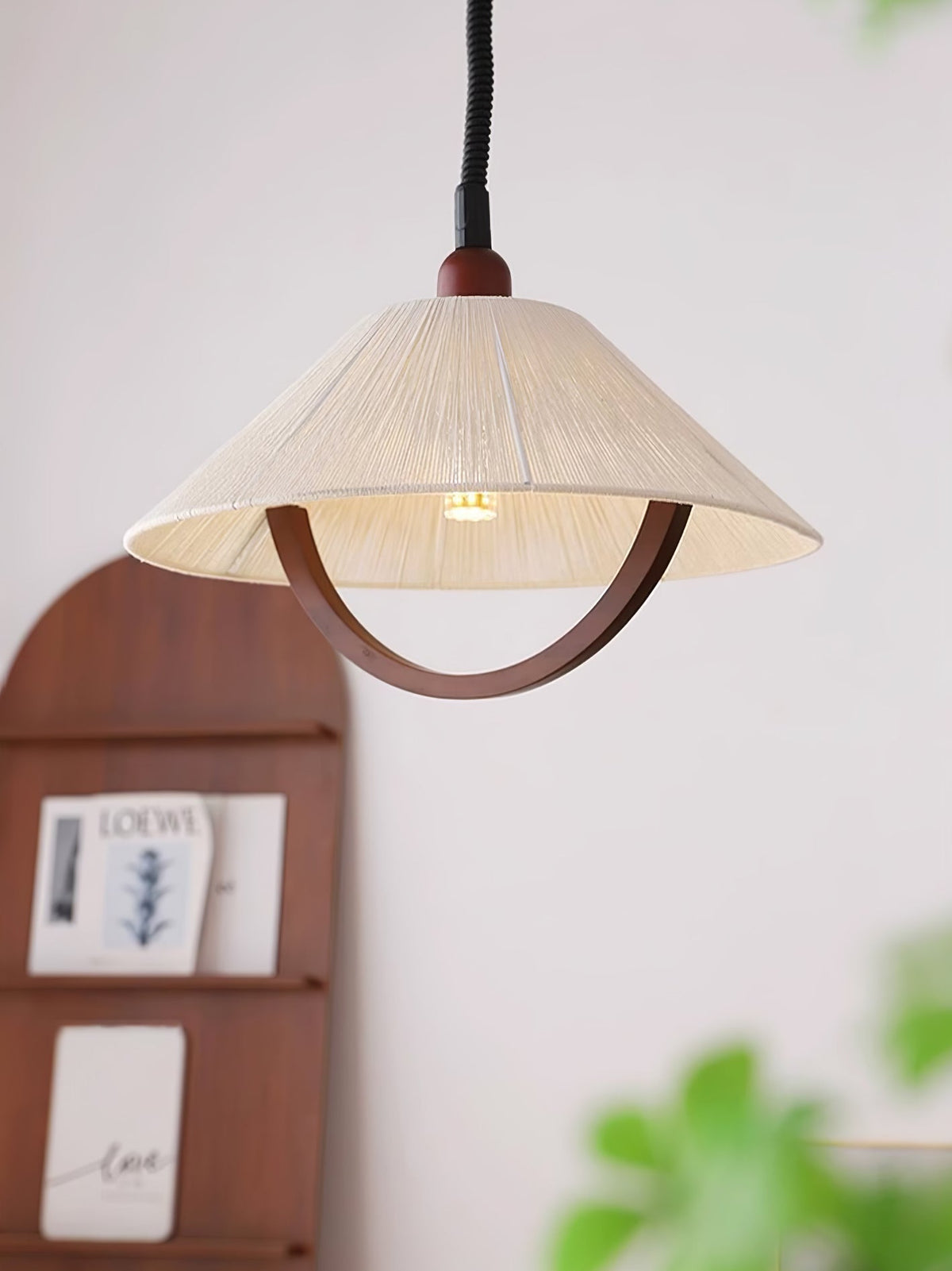 Haldenara Hemp Rope Pendant Light-Moonnatur