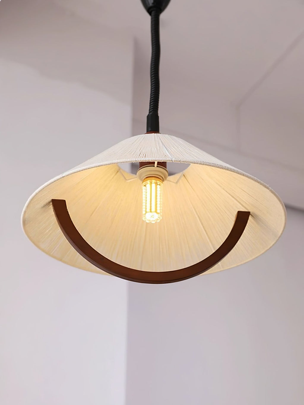 Haldenara Hemp Rope Pendant Light-Moonnatur