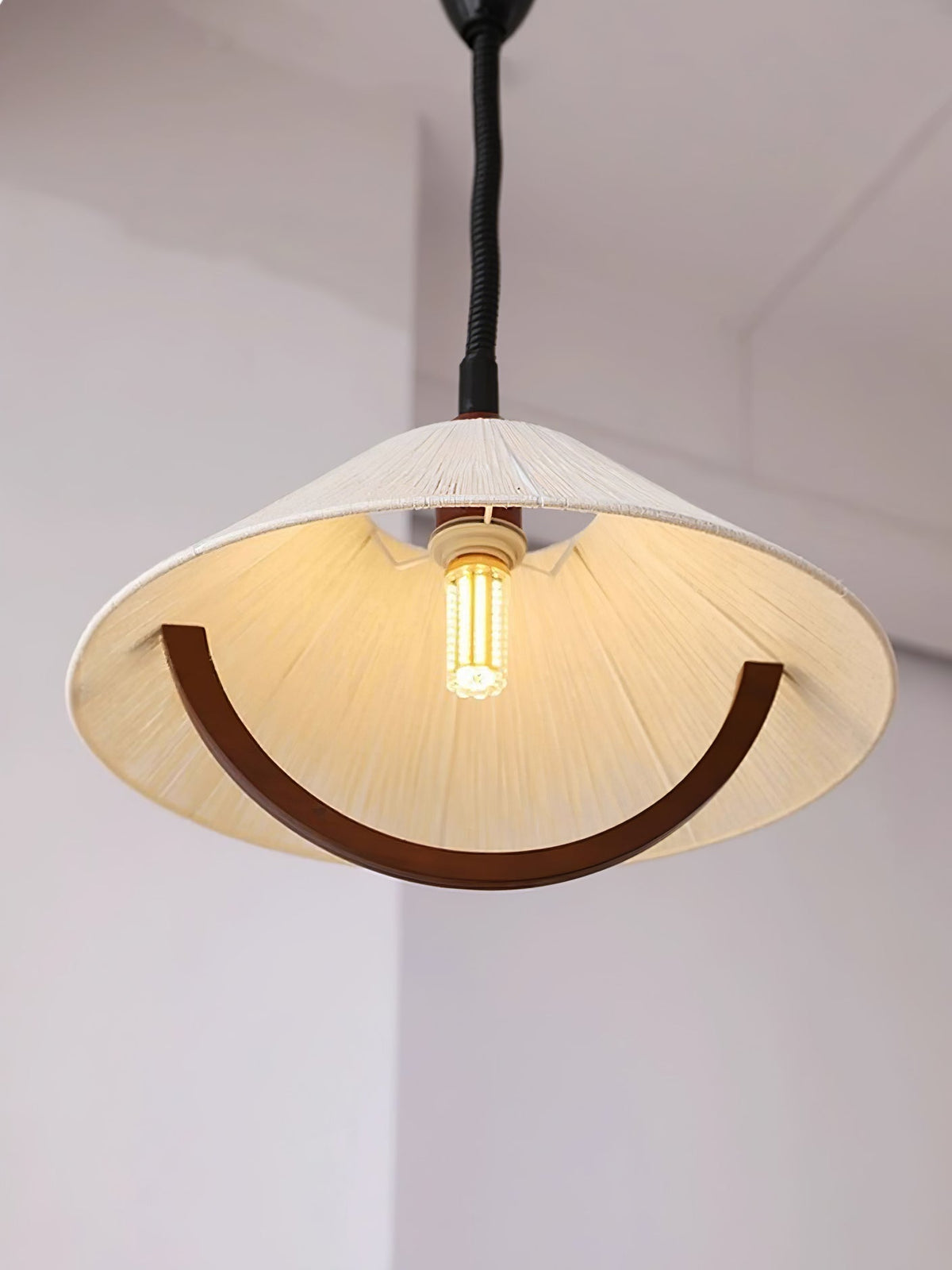 Haldenara Hemp Rope Pendant Light-Moonnatur