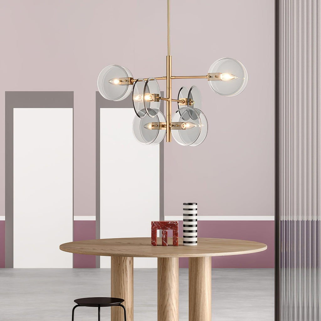 Larenina Glass Chandelier-Moonnatur