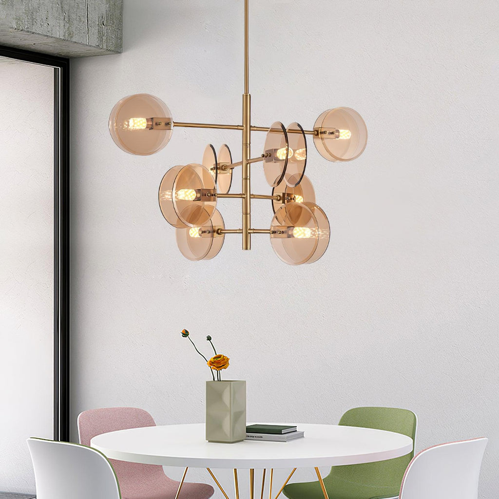Larenina Glass Chandelier-Moonnatur