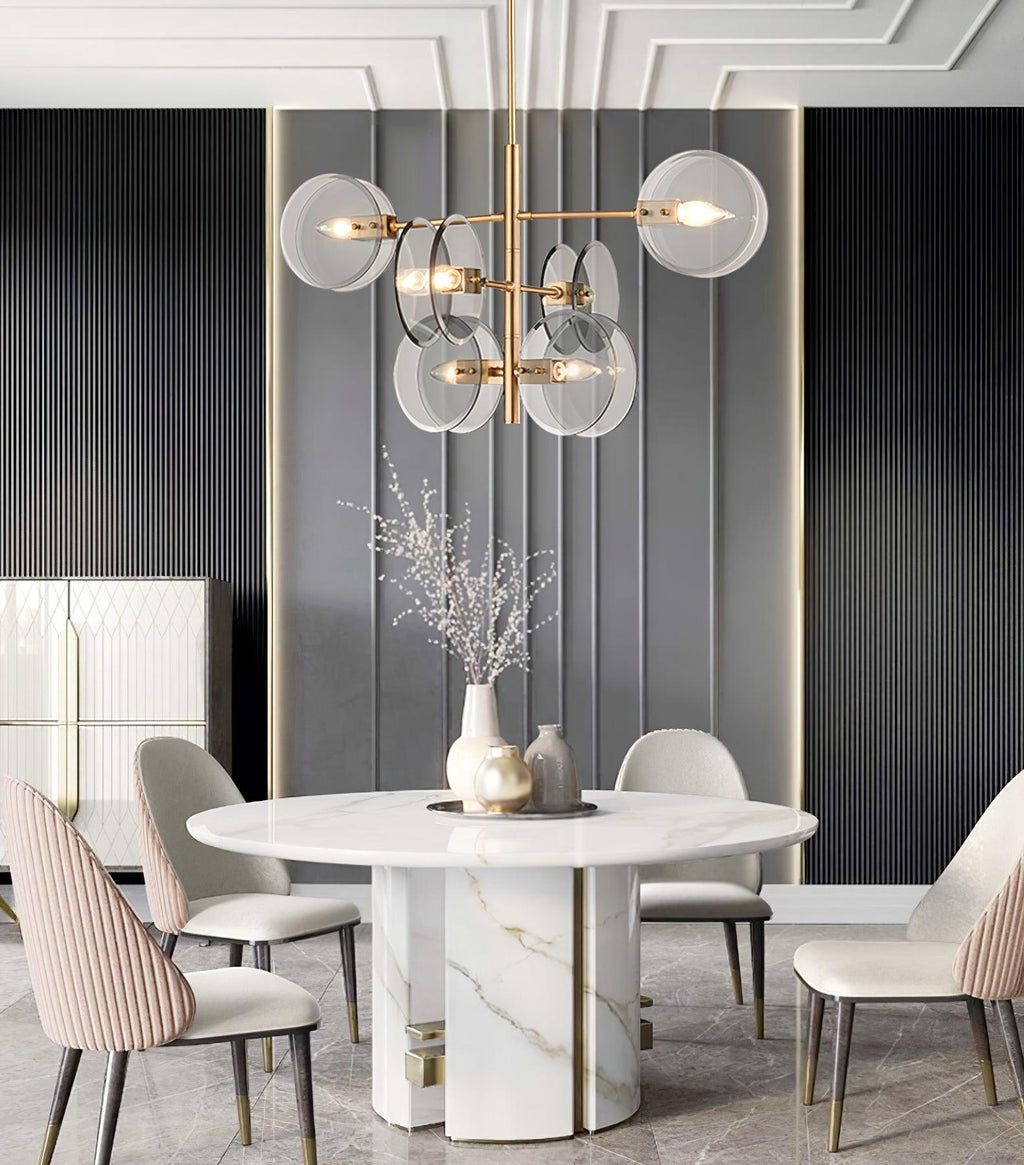 Larenina Glass Chandelier-Moonnatur