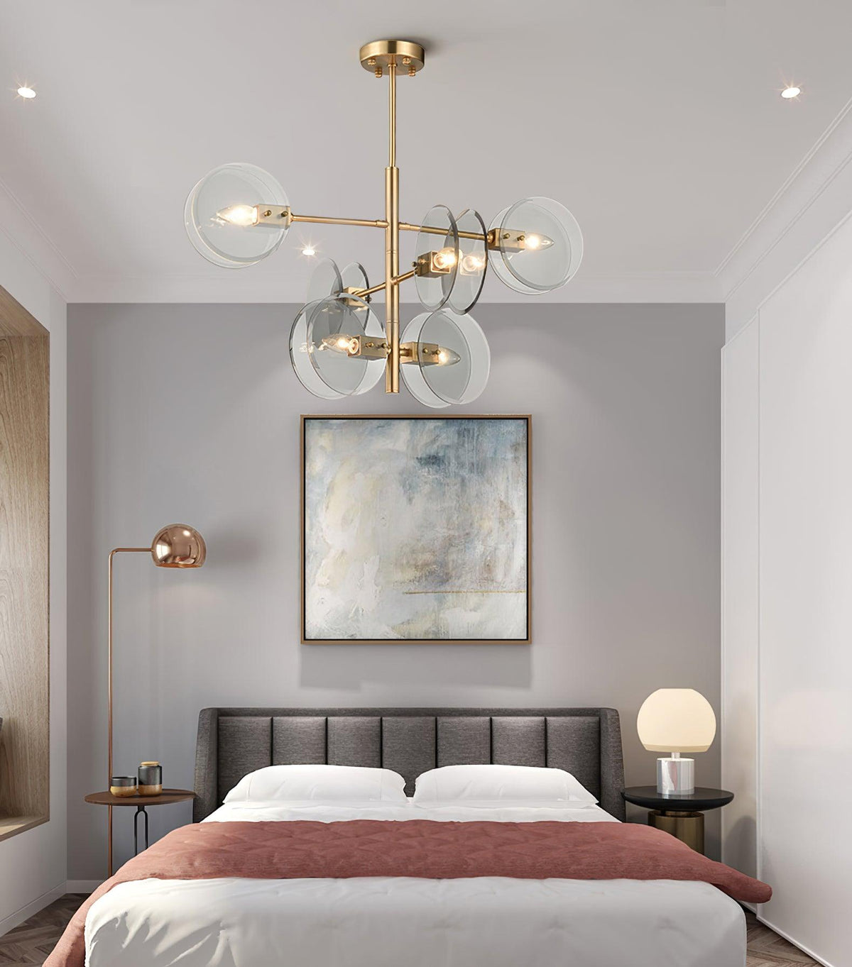Larenina Glass Chandelier-Moonnatur