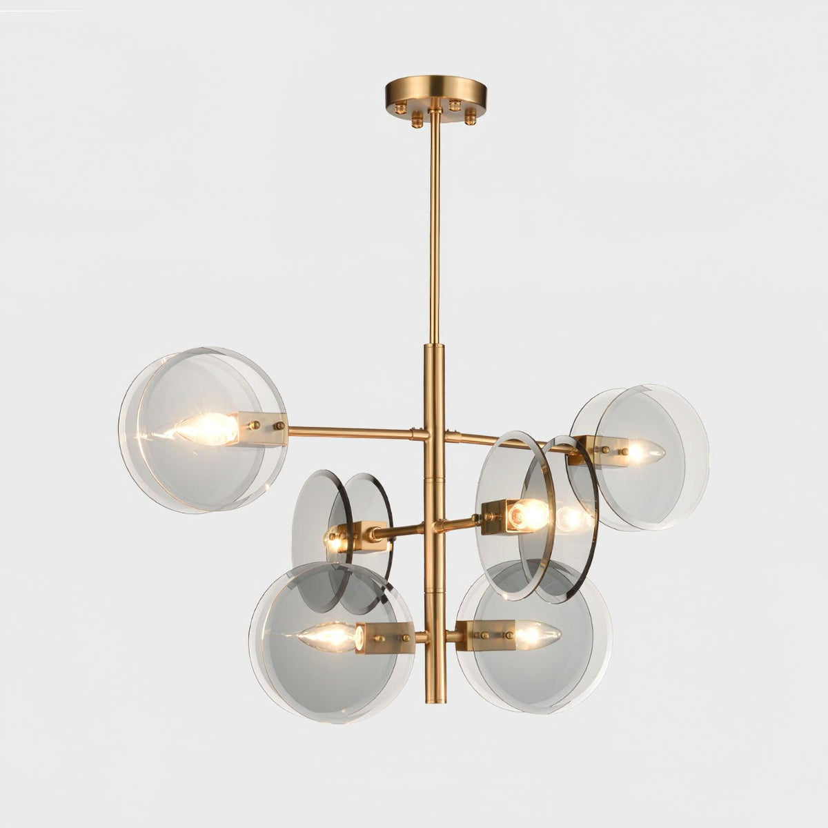 Larenina Glass Chandelier-Moonnatur