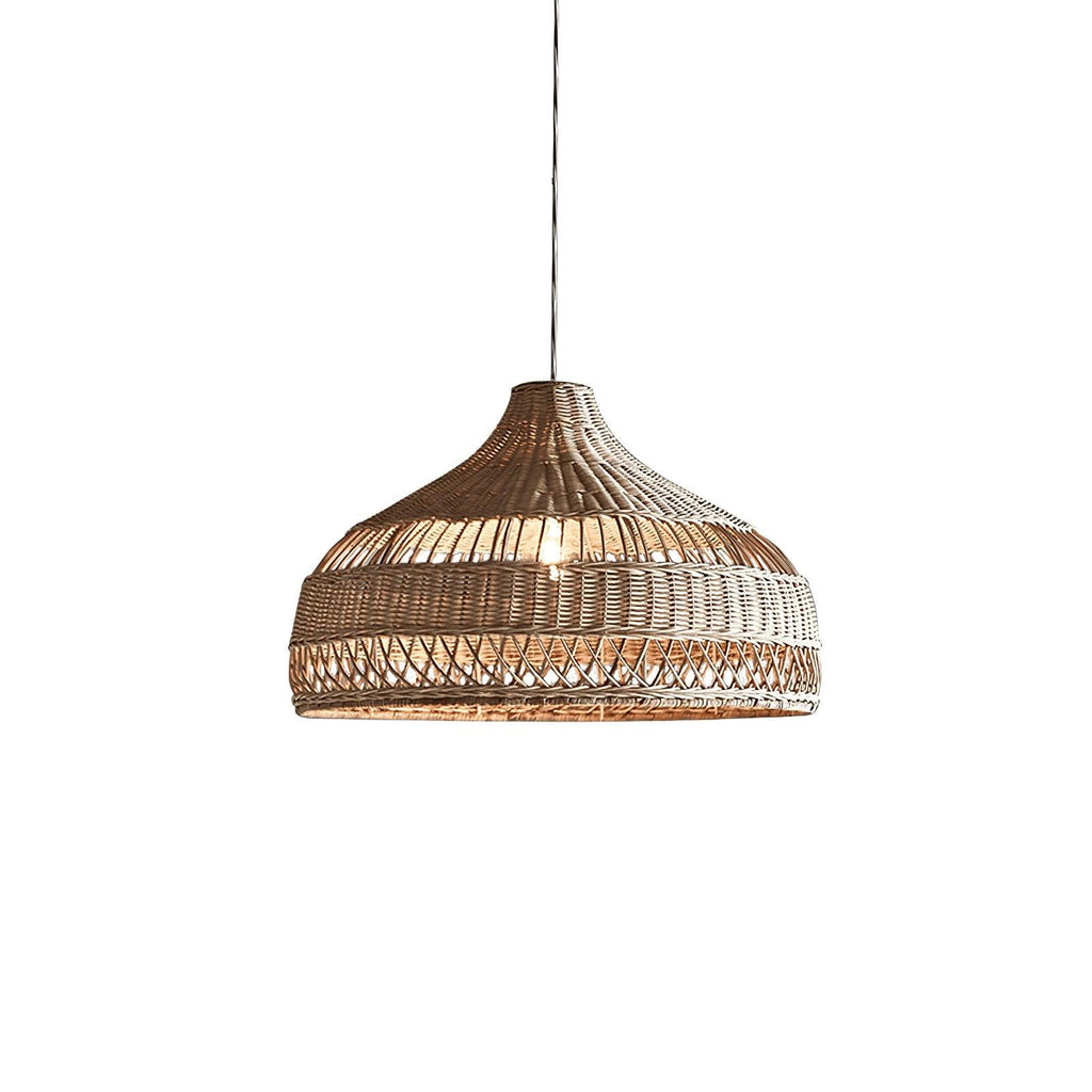 Dorrenena Rattan Pendant Light-Moonnatur