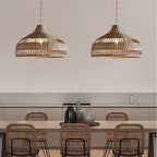 Dorrenena Rattan Pendant Light-Moonnatur