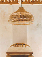 Dorrenena Rattan Pendant Light-Moonnatur