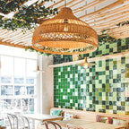 Dorrenena Rattan Pendant Light-Moonnatur