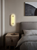 Ambelcove Alabaster Wall Light-Moonnatur