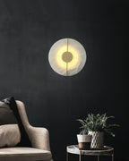 Ambelcove Alabaster Wall Light-Moonnatur