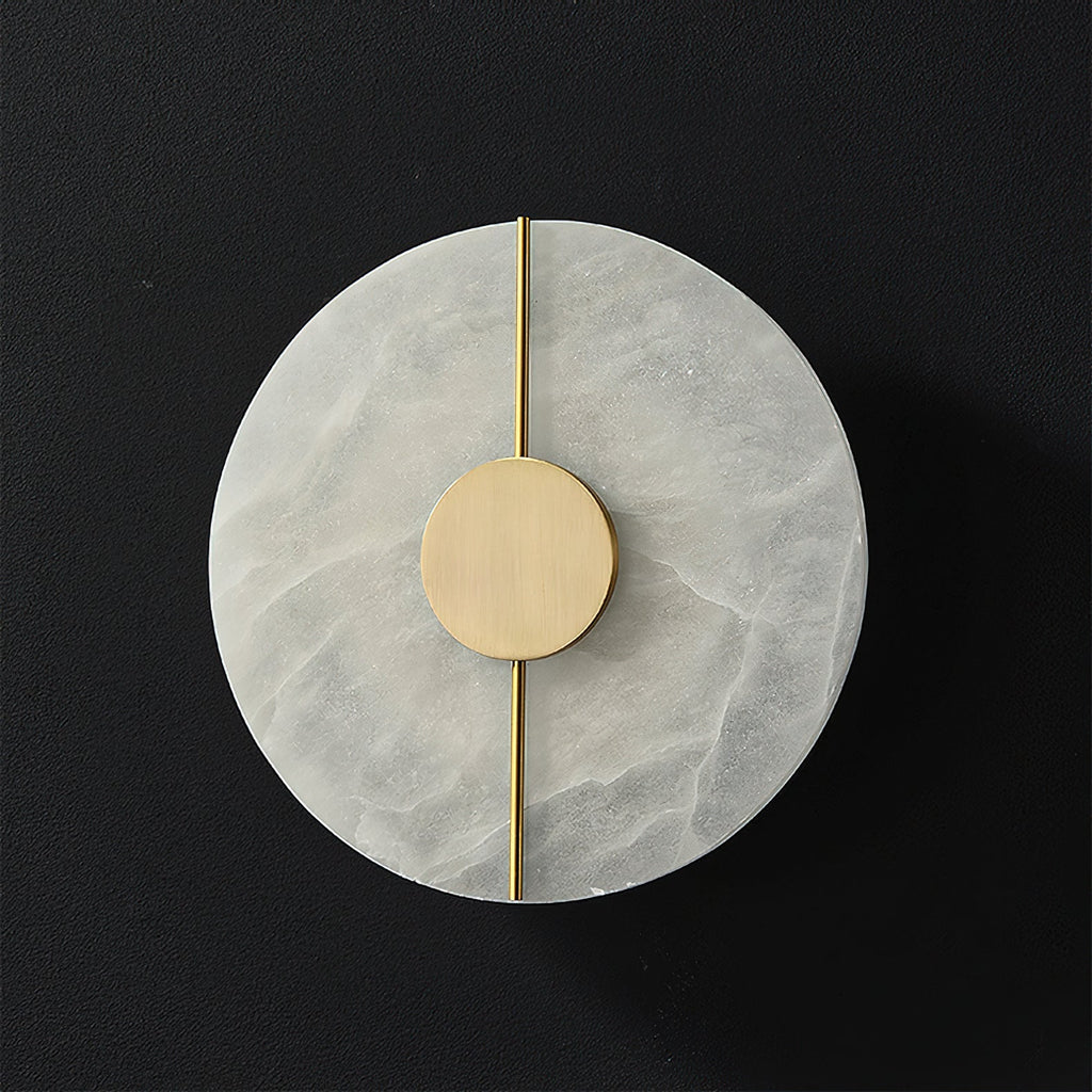 Ambelcove Alabaster Wall Light-Moonnatur