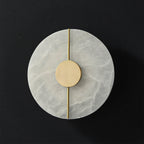 Ambelcove Alabaster Wall Light-Moonnatur