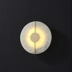 Ambelcove Alabaster Wall Light-Moonnatur