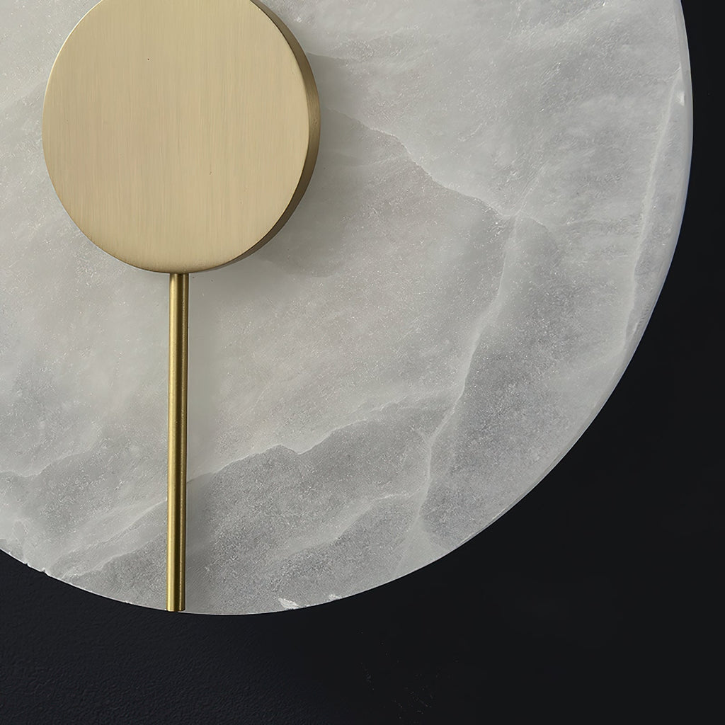 Ambelcove Alabaster Wall Light-Moonnatur