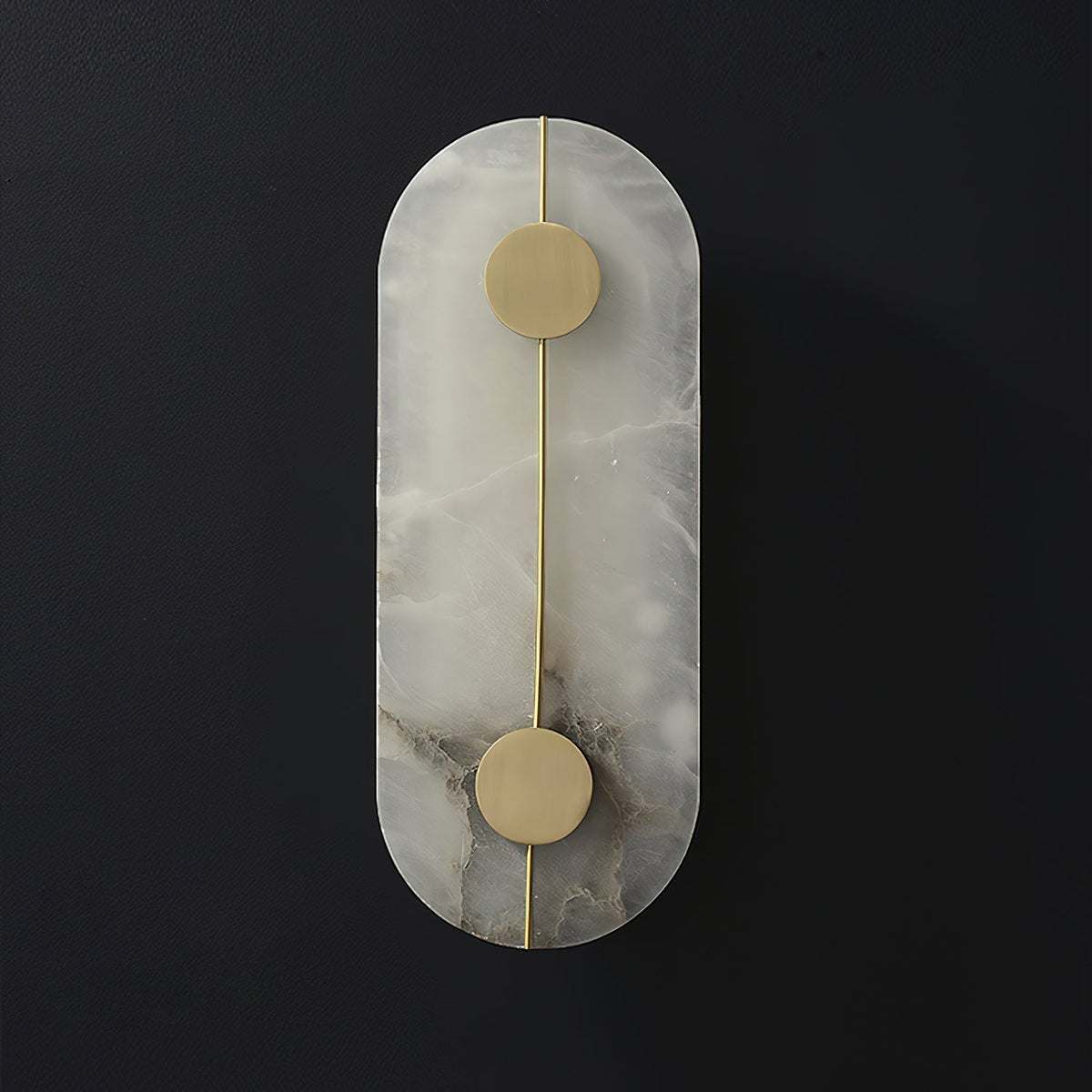 Ambelcove Alabaster Wall Light-Moonnatur