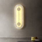 Ambelcove Alabaster Wall Light-Moonnatur