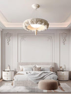 Eldenelle Resin Chandelier-Moonnatur