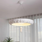 Eldenelle Resin Chandelier-Moonnatur