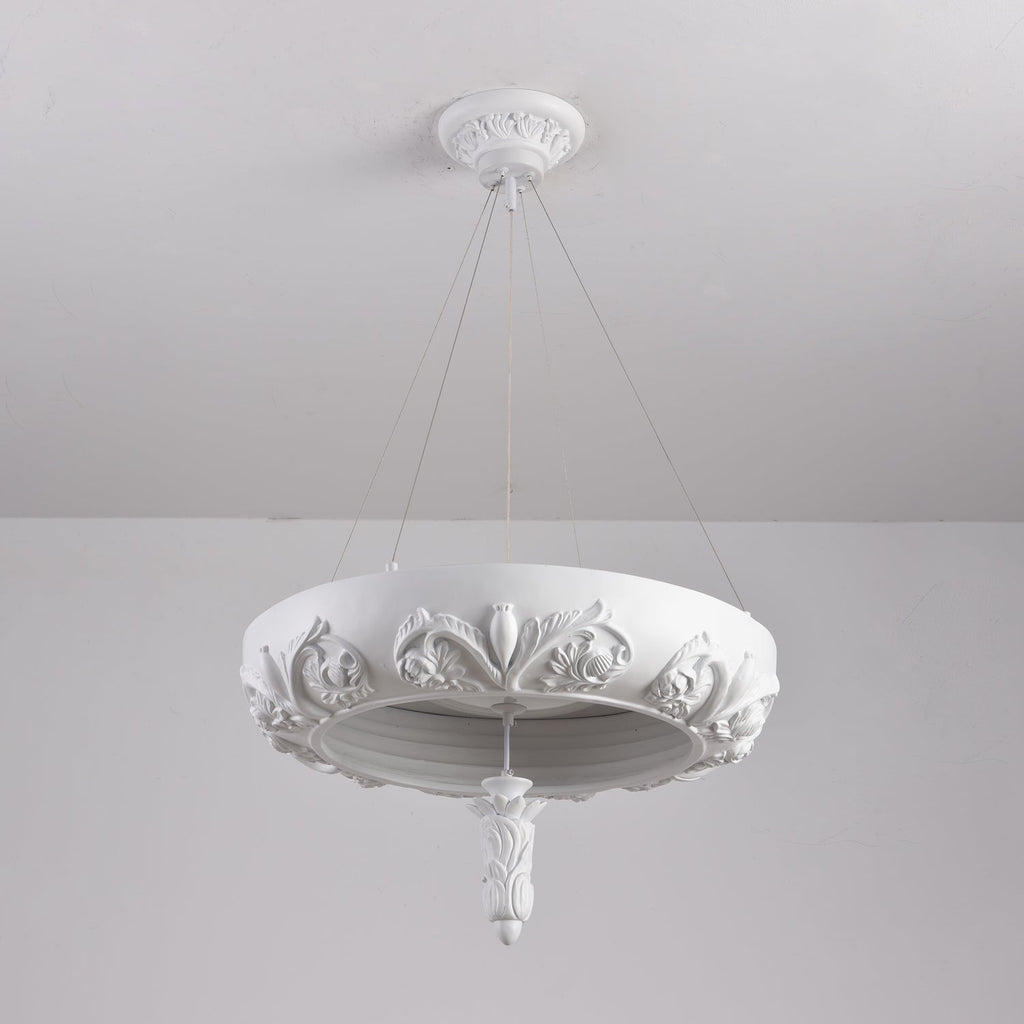 Eldenelle Resin Chandelier-Moonnatur
