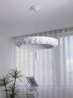 Eldenelle Resin Chandelier-Moonnatur