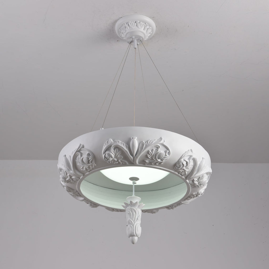 Eldenelle Resin Chandelier-Moonnatur