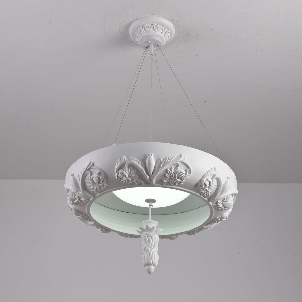 Eldenelle Resin Chandelier-Moonnatur