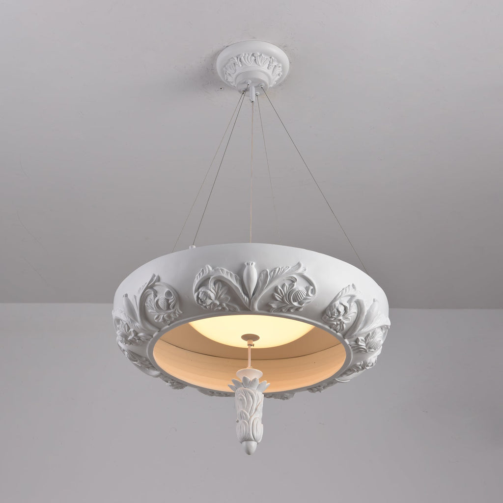 Eldenelle Resin Chandelier-Moonnatur