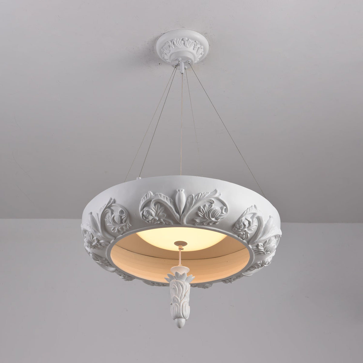 Eldenelle Resin Chandelier-Moonnatur