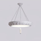 Eldenelle Resin Chandelier-Moonnatur