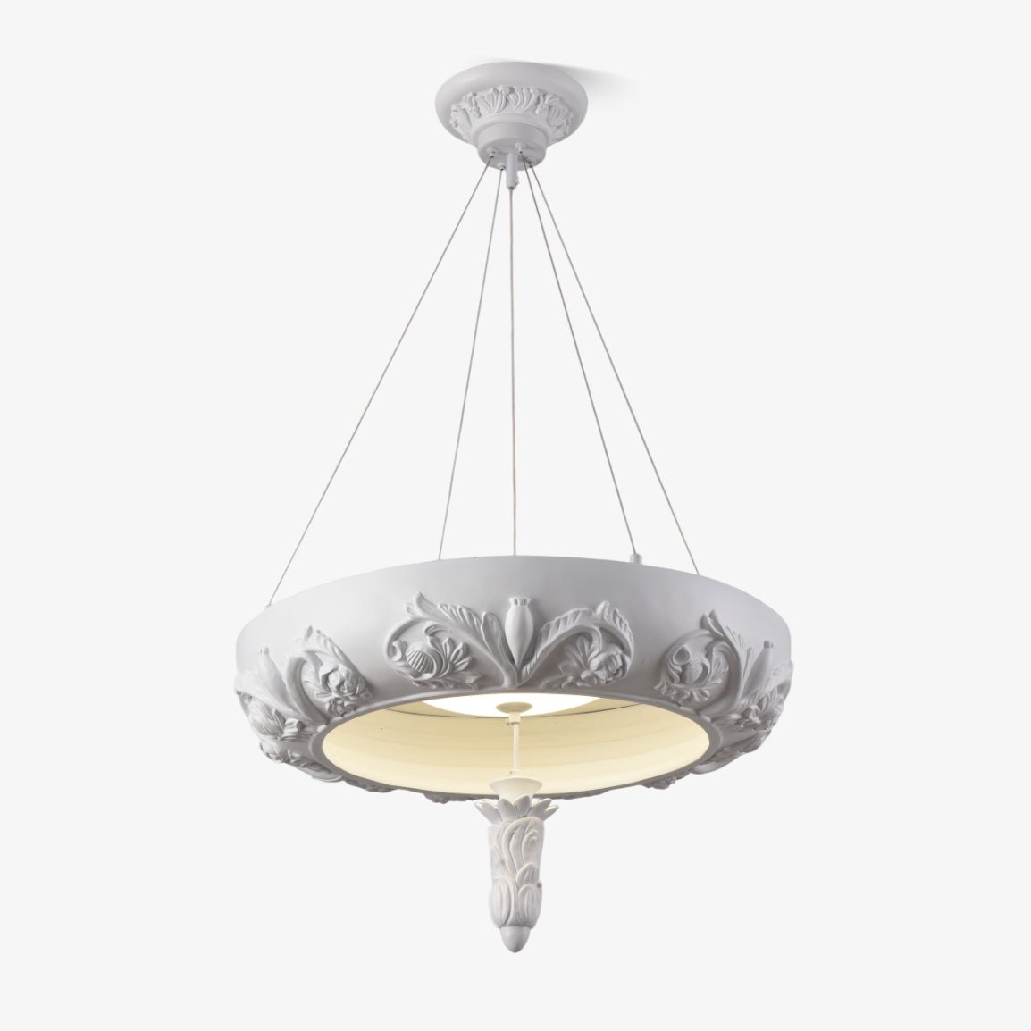 Eldenelle Resin Chandelier-Moonnatur