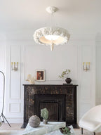 Eldenelle Resin Chandelier-Moonnatur