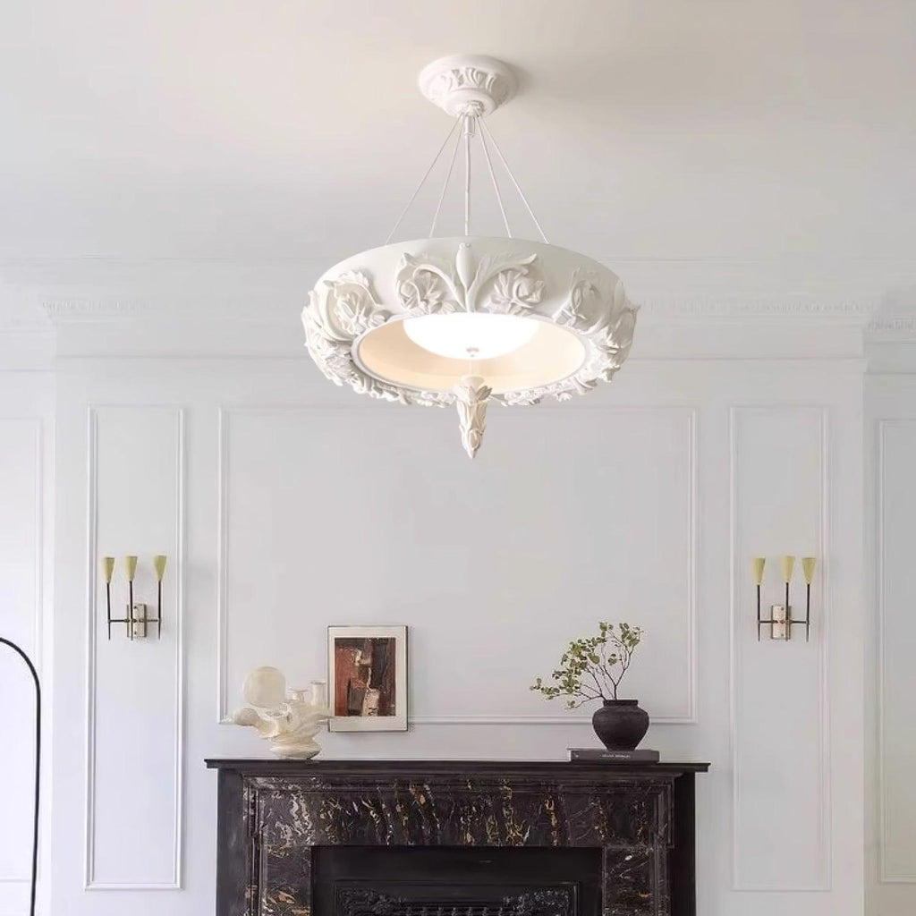 Eldenelle Resin Chandelier-Moonnatur