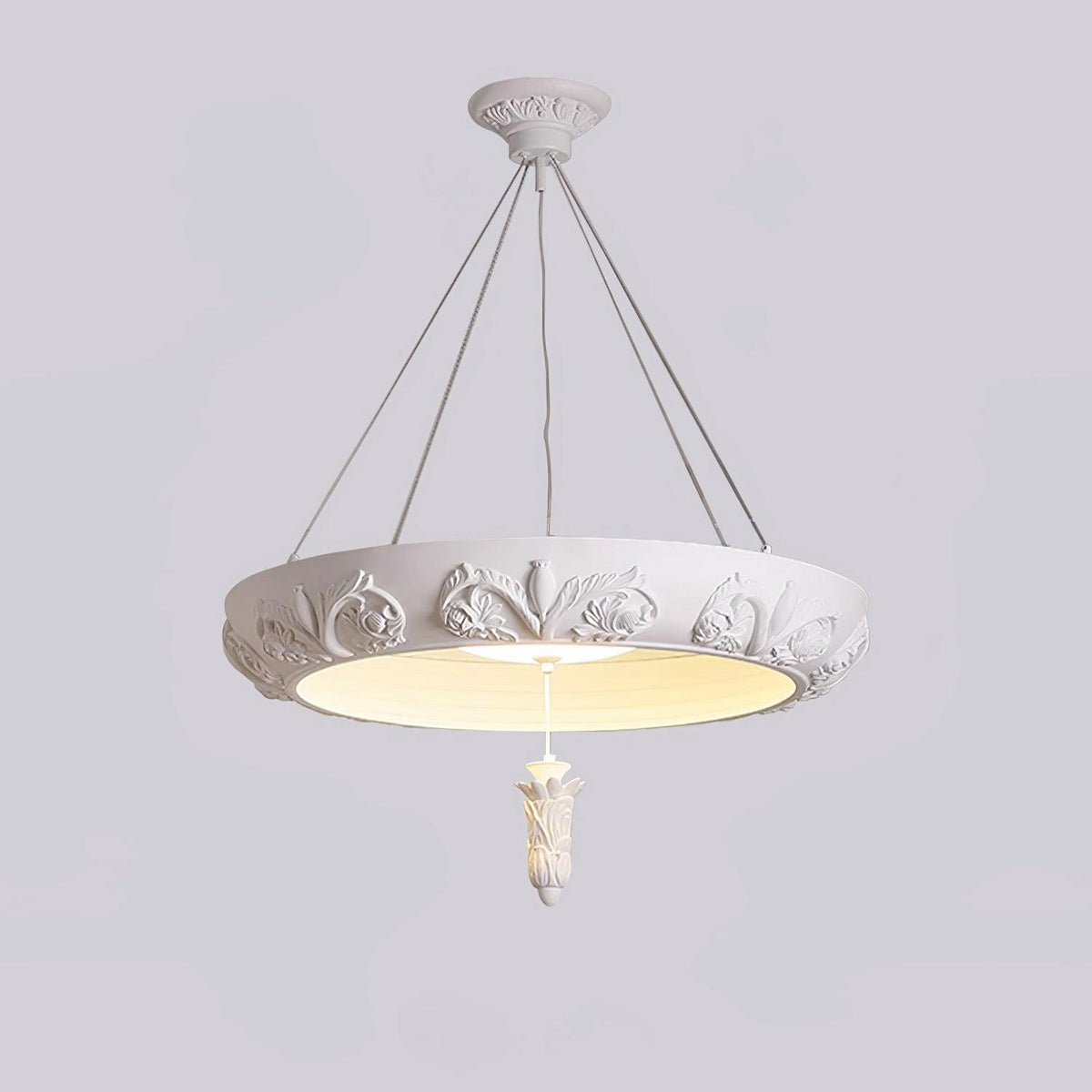 Eldenelle Resin Chandelier-Moonnatur