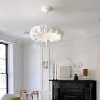 Eldenelle Resin Chandelier-Moonnatur