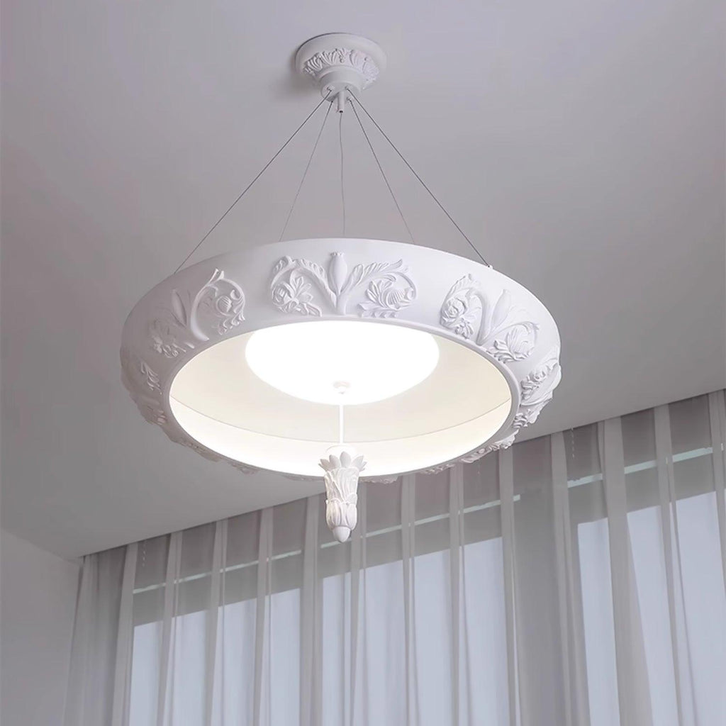 Eldenelle Resin Chandelier-Moonnatur