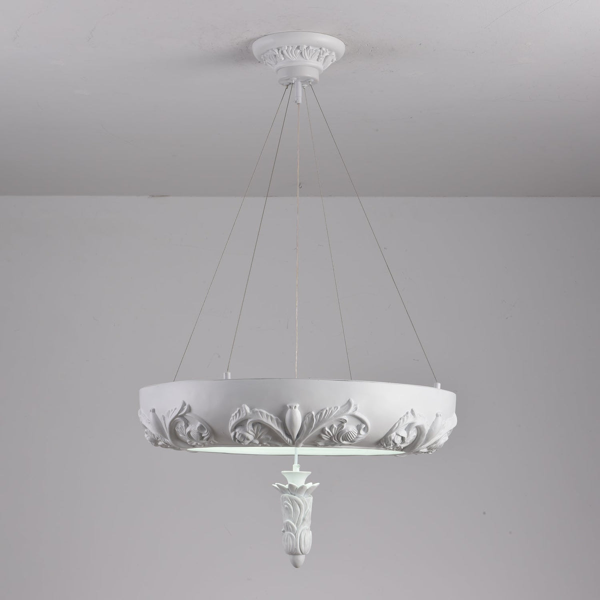 Eldenelle Resin Chandelier-Moonnatur