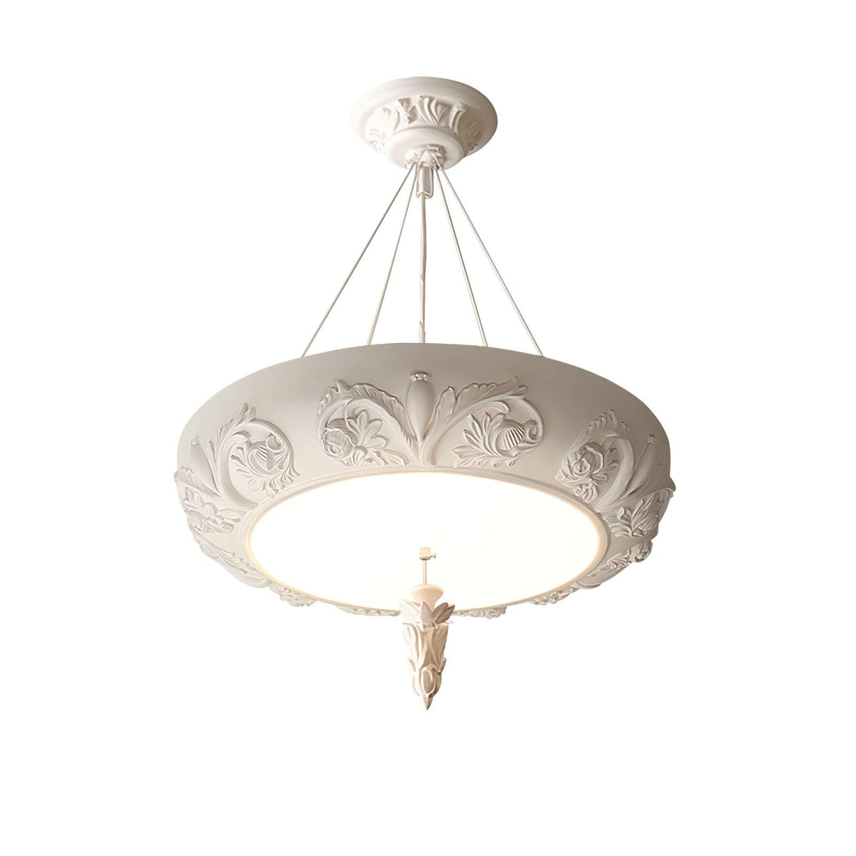 Eldenelle Resin Chandelier-Moonnatur