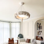 Eldenelle Resin Chandelier-Moonnatur
