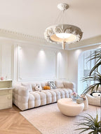 Eldenelle Resin Chandelier-Moonnatur
