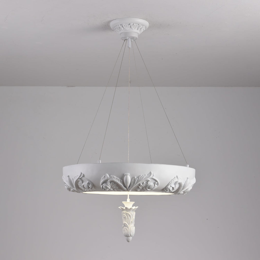 Eldenelle Resin Chandelier-Moonnatur