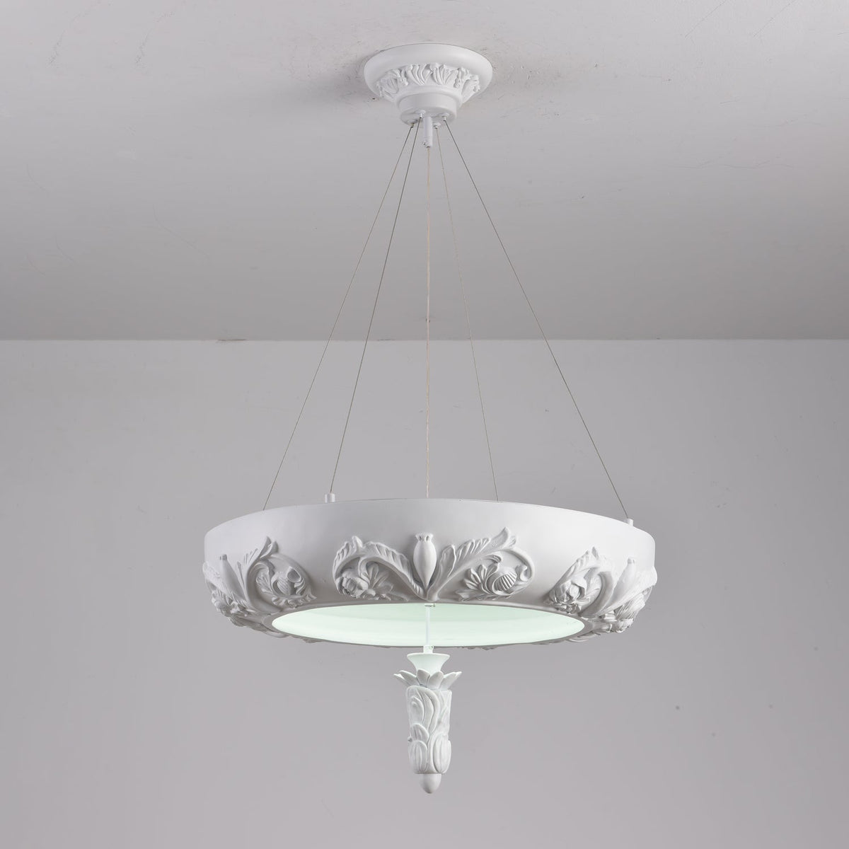 Eldenelle Resin Chandelier-Moonnatur