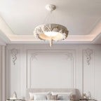 Eldenelle Resin Chandelier-Moonnatur