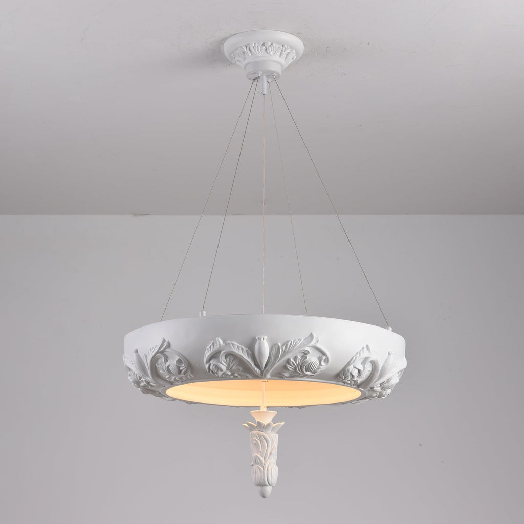 Eldenelle Resin Chandelier-Moonnatur