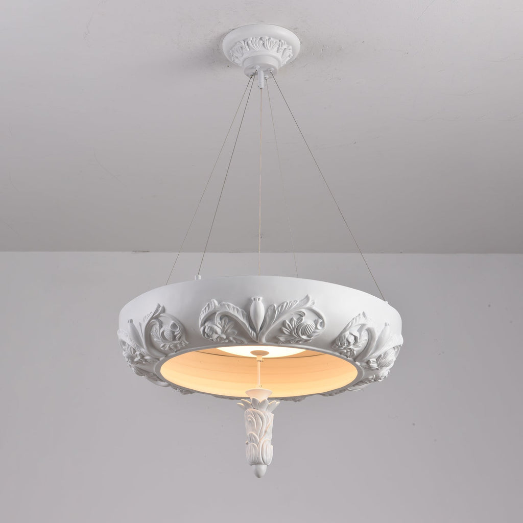 Eldenelle Resin Chandelier-Moonnatur