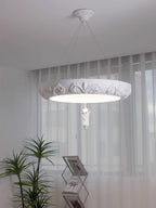 Eldenelle Resin Chandelier-Moonnatur