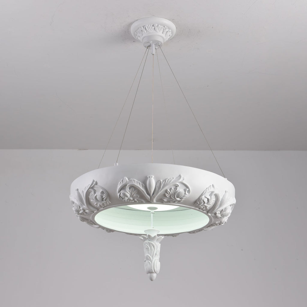 Eldenelle Resin Chandelier-Moonnatur