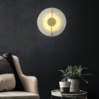 Ashenbrook Alabaster Wall Light-Moonnatur